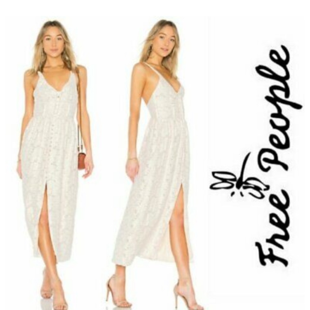 Free people fresh as a daisy blush pink dress 2 xs
